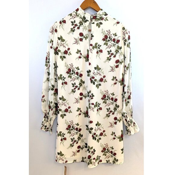 NWT Reformation | Jourdan Dress in Regency Floral Red & Green | Size Small - Picture 10 of 16